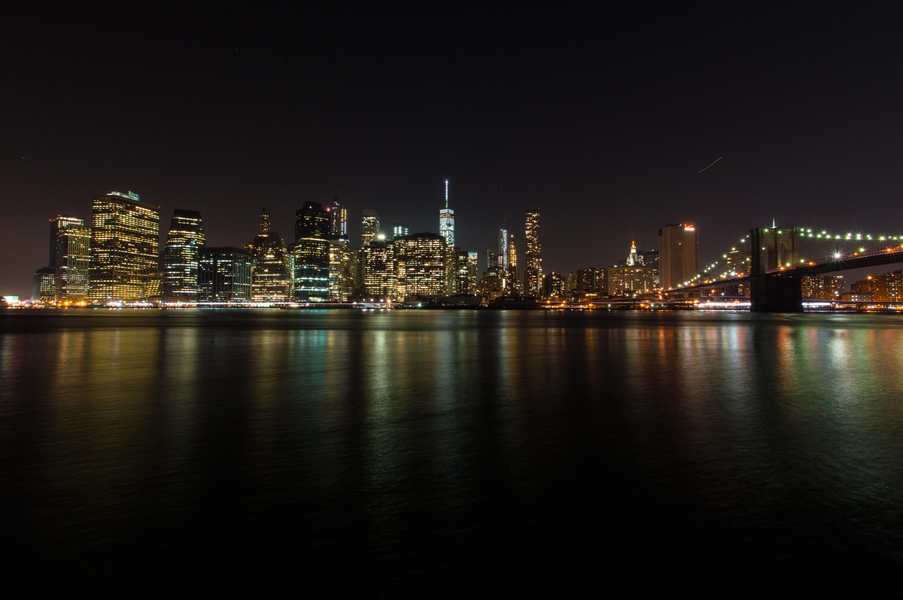 New York by night